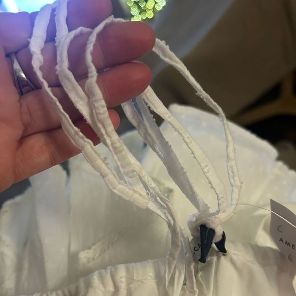 NWT AE High-Waisted Cascade Ruffle Maxi Skirt - Picture 8 of 8